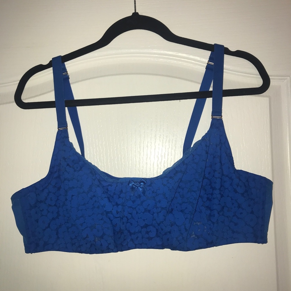 NWOT Savage X Fenty Unlined Leopard Lace Bra